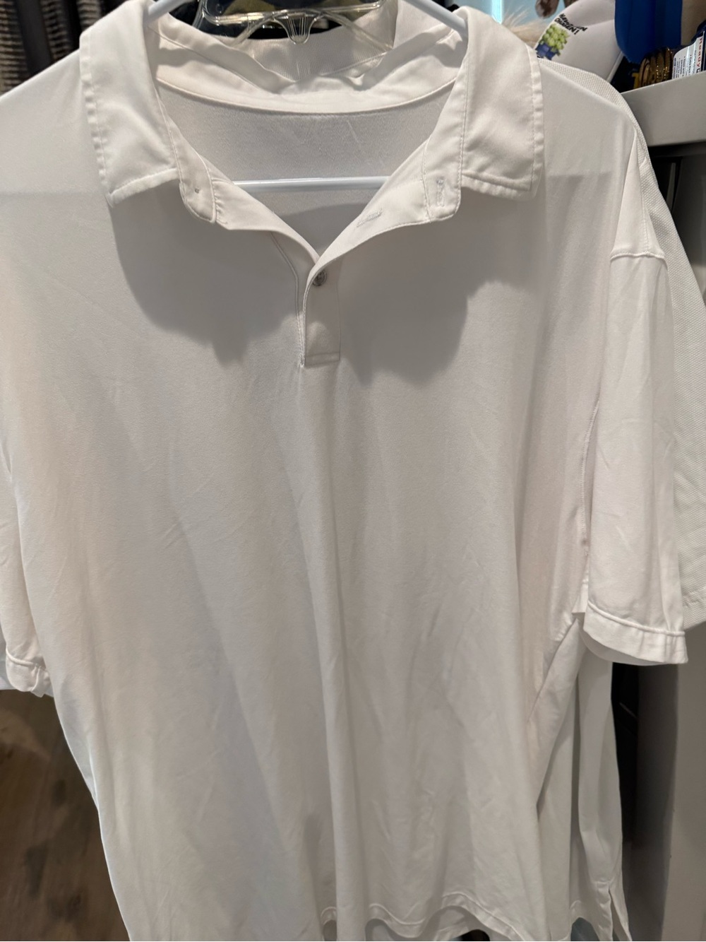 Men's Classic White Polo Shirt by